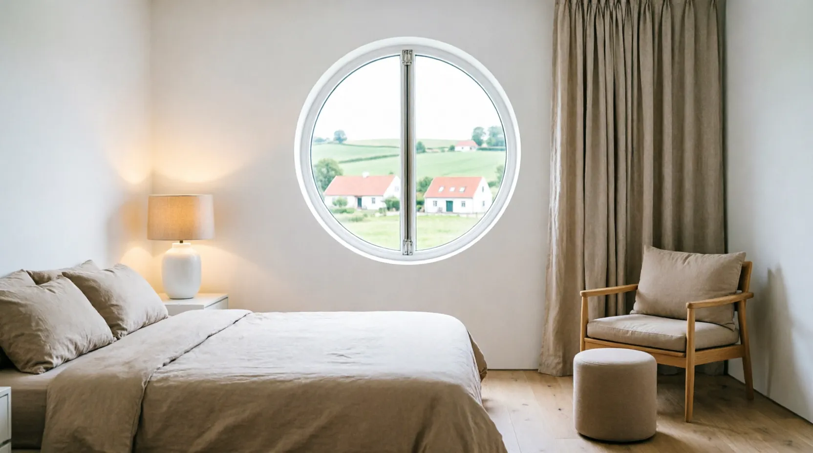 Круглое окно