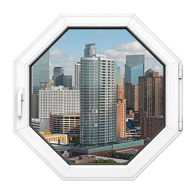 Октагонные окна