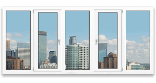 Пяти-секционная лоджия