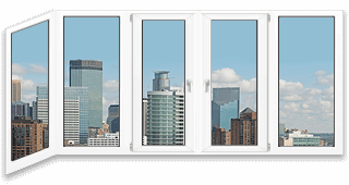 Г-образная лоджия