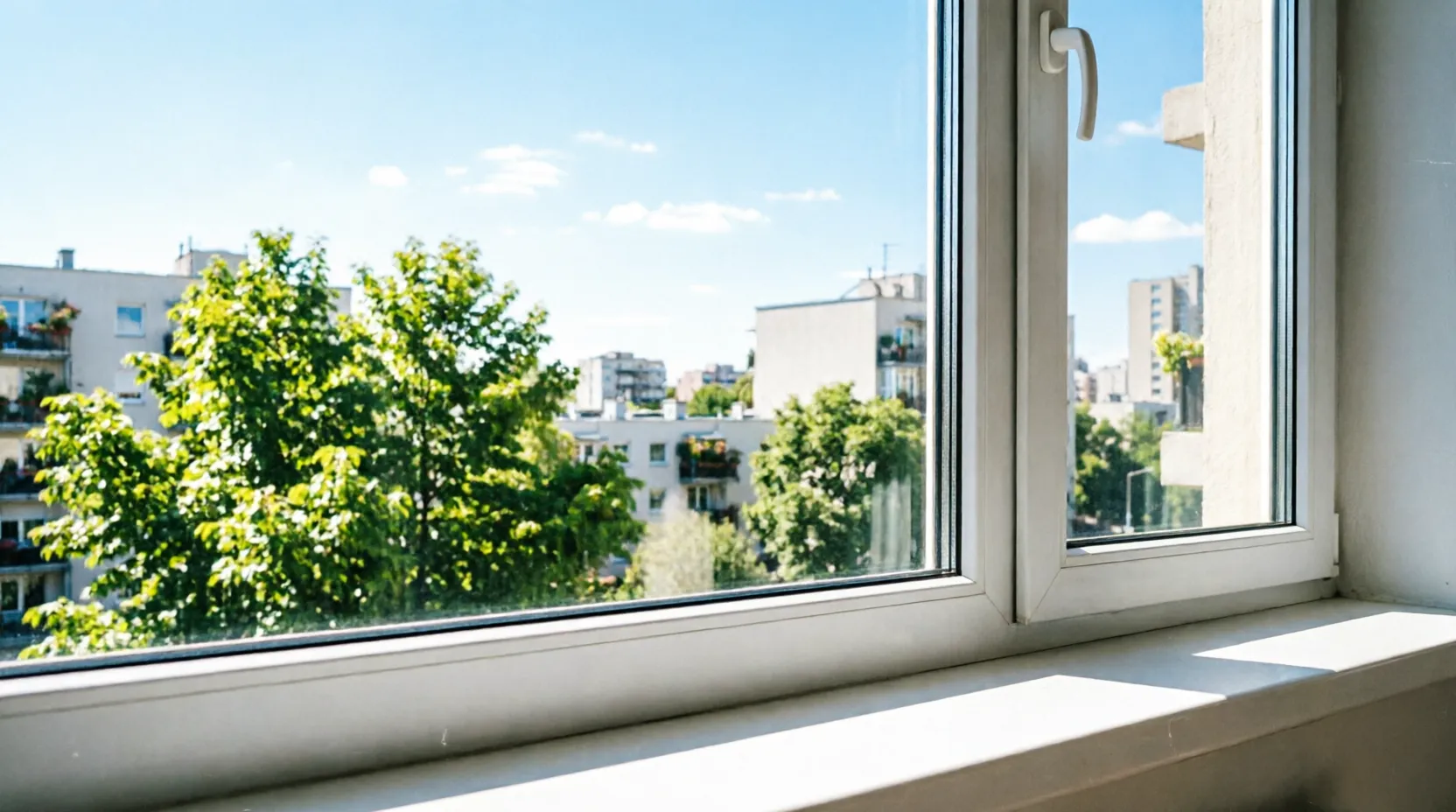 Пластиковый подоконник