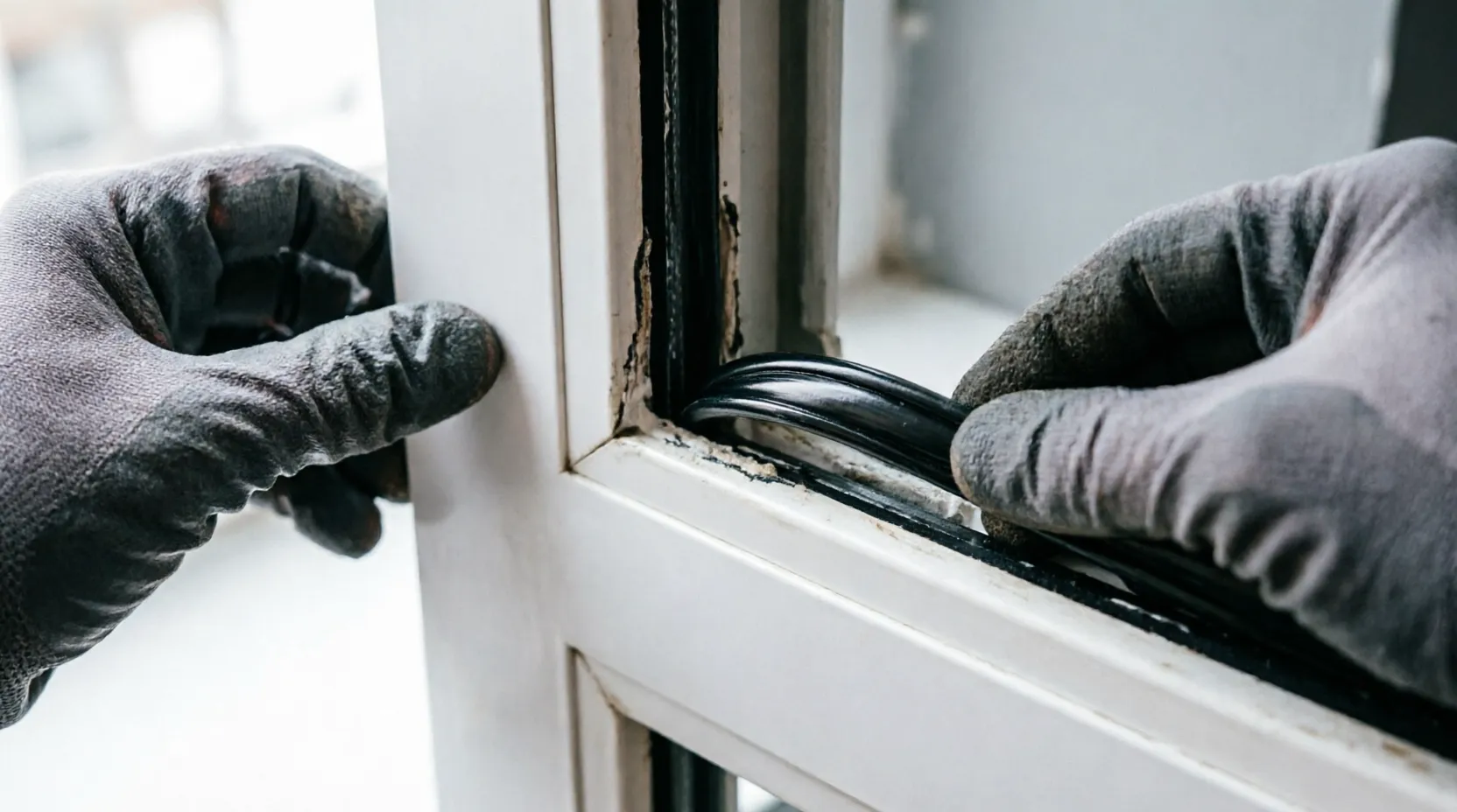 Продувает окно