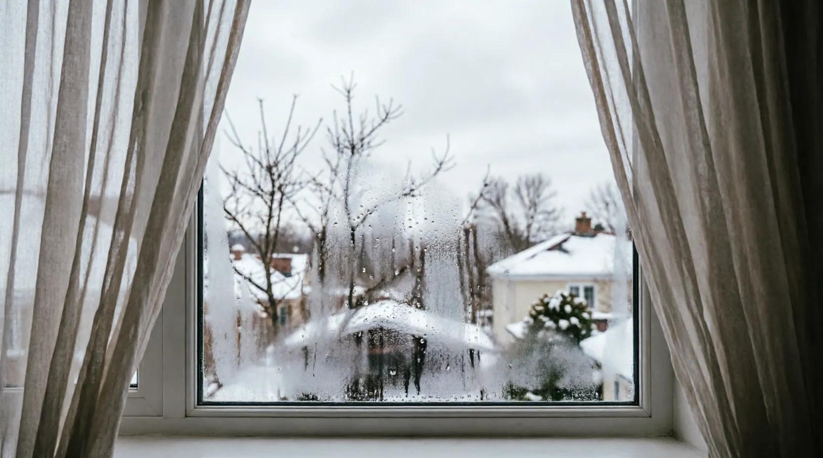 Конденсат на окнах